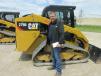 John Killough, Killough Dirt Service of Granbury, Texas, is hoping to bid on this Cat D7E dozer to fill a spot in their fleet. 
 