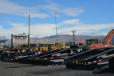 Eager Beaver trailers and late-model heavy construction equipment are among the large inventory at Equipment Sales Inc.
