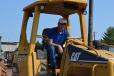 Albert Asbury of Mansfield, Pa., is retired but still likes to operate and buy equipment. 