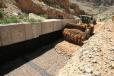 Arizona DOT photo.
Reconstructing a bridge and highway that crosses the highly sensitive Virgin River has been a very daunting task from the beginning.
 