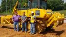 (L-R) are Joe Guyton, Cody Smith and Camden Guyton, all of Duracap Asphalt Paving Contractors. 