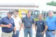 (L-R) are John Apple, owner of Westchester Tractor Inc.; Mike Bruen, highway superintendent of the town of Southeast Highway Department; John Tully, deputy county highway commissioner; Greg Nejame, owner of Nejame and Sons, Danbury, Conn.; and Fred Pena, commissioner of highway and facilities, Button County. 