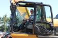 Ronald Loiselle of Chelmsford, Mass., is checking out this Cat 330D excavator to expand his fleet. 