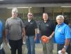 (L-R): Bruce Kattalia, Steve Herbert, Jeff Holmes and Mike Bukowski represent Atlas Bobcat at the event.  