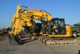 Close to 1,900 equipment items and trucks were sold in the auction, including more than 35 excavators. 
