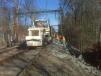 MTBA photo. The MBTA is allowing the elements already under construction to continue, but is not awarding new contracts.
