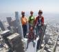 Source: Wilshere Grand/Gary Leonard. Saturday's completion of the 294-foot 9-inch spire atop the Wilshere Grand Tower in Los Angeles makes the building to tallest west of the Mississippi River. 