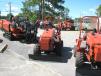 An array of Ditch Witch products were on the yard during the event.