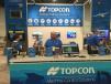 Topcon Positioning Systems exhibited in the Center Hall with Joel Frost, eastern regional sales manager. 