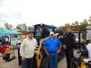Buffalo River Sales, Glyndon Minn., which is the newest ASV Equipment dealer in northwest Minnesota, was represented at the event.  (L-R) are Lynn Stuhaug, partner and manager; Jim Haroldson, ASV regional sales manager; and Kevin Bjornson, Buffalo River salesman, with a new ASV RT-120.
