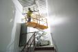 Laborers can achieve up-and-over access for a wide range of obstacles, such as stair railings, when using lifts with slide-out extensions. Ladders and scaffolding can’t always access these types of obstacles without putting operators in tough — and sometimes, dangerous — situations. 
