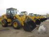 The sales featured a variety of Cat 924M wheel loaders for attendees to bid on.
