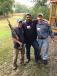 Dana Grode, Brian Leavma and Wray Dybal,  all of Landscapes Unlimited in Fuquay-Varina, N.C., enjoy a day out of the office. 