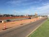 This first phase reconstructs I-240 from Santa Fe Ave. about .5 mi. (.8 km) east past Shields Blvd. and constructs a new westbound I-240 off-ramp to Santa Fe and a new eastbound on-ramp to I-240 from Santa Fe. 
