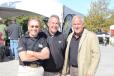 (L-R): Hank Emilson and John Alexander, both of Alban CAT, and Rich Califano of Foley CAT meet up at the Alban CAT-A-Thon.