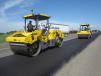 Walsh & Kelly Inc.’s operators use two Atlas Copco/Dynapac CC 5200 double drum rollers, equipped with Topcon’s C-63 Intelligent Compaction system, on the state Road 19 in Elkhart County project. 
 