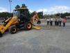 Many contractors came to the event to compete in the backhoe rodeo.

