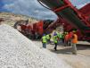 The event and product demonstration were hosted by Martin Marietta at Rio Medina Quarry, just outside San Antonio.