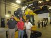 Jake Wolf, Erb Equipment Company, Clark Churchwell of Churchwell Excavating and Chuck Meier of Erb Equipment Company talk about this John Deere 333G track skid steer.
