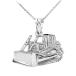 Sterling Silver Bulldozer Pendant Necklace
A combination of jewelry and construction equipment will be a welcome gift, and this sterling silver necklace fits the bill. Made in the USA, its high polished, diamond cut finish makes it sparkle. The necklace sells for $19.98.
http://www.bonanza. com/listings/-925-Sterling-Silver-Bulldozer-Construction-Pendant-Necklace/362631533? goog_pla=1&variation_id=129 313978&gpid=18283950120&keyword=&goog_pla=1&pos=1o5&ad_type=pla&gclid=CJiav8bClNACFQYHhgodNfw
