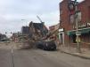 A construction worker died following  the collapse of a building in Sioux Falls. 