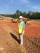 Dan Purcell, owner of Purcell Construction, Fort Mill, S.C., on the job at the Overlook at Barber Rock development in Lancaster, S.C.  It’s a 30-acre project for Bontera Builders.