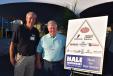 Tom Weaver (L), general manager of the Jacksonville branch, and Barry Hale, founder and president of Hale Trailer. 