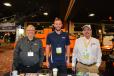 MacDonald Equipment of Commerce City, Colo., is the LeeBoy dealer in Colorado. (L-R) are Pete Kulp of LeeBoy; Michael Thompson, MacDonald’s newest sales manager; and Joe Chambers, territory manager of MacDonald