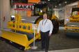 Joe Seckinger, Southeast district manager, Sakai America Inc., showcases the Sakai SV544FB, which replaces the 540 model, and features a Tier IV Final engine. 
