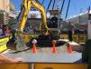 Wacker Neuson held an operator contest that had a steady stream of prospects trying out their machine.