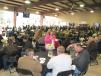 Approximately 400 guests enjoyed a barbeque lunch at the JM Wood Auction facility on March 13. 