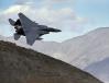 F-18 fighter jets fly through what is known as Star Wars Canyon in the Death Valley National Park in California. (AP Photo/Ben Margot) 