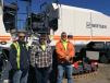 (L-R) Southbury, Conn., was represented by Nathan Lewis, Anthony Prestera and Gerry Magel, all drivers/operators for the town 