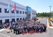 Approximately 400 employees and guests attended the invitation-only grand opening of the Atlas Copco production facility on Wednesday, May 17, 2017 in Rock Hill, South Carolina.
