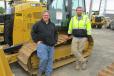 Dan McAuliff (L) and Jason Nissenbaum, both of Bazella Group, Whitehall, Pa., are regular attendees to the Ransome CAT One Day Sale.