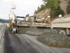 ACME Concrete Paving at the beginning of a 16-hour night time paving shift.