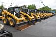 A wide selection of Cat skid steers, as well as other equipment, was available at special pricing. 