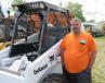 Floyd Williams of Williams Property Management was hoping to land a skid steer at the auction.
 