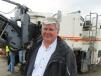 Mark Pentz of the Calvin Group Inc., came for the paving machines at the auction.
 