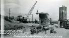 Concrete batching plant, July 1946.
(Caltrans photo)