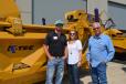 (L-R): Greg and Diane Mehaffey of Hillside Outdoors checked out the K-TEC 1233 with the help of ROMCO’s Ken Craig.
