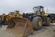 This John Deere 844K was one of the largest pieces of earthmoving equipment at the sale. 