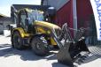 The recent event in France was the first time that Mecalac’s dealer network saw the Terex TLB890 tractor loader backhoe in its Mecalac form.