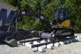 Mecalac’s advanced manufacturing capabilities and engineering staff are often called upon to create unique applications for their machines, such as this Mecalac excavator equipped for working on Europe’s extensive rail system.