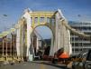 The three “Sister Bridges” that are part of the Pittsburgh, Pa., city skyline are undergoing a major rehabilitation project, and the Andy Warhol (7th Street) Bridge is the first to undergo the process.