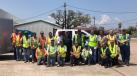 Heavy equipment operators, superintendents, field crew members, subcontractors and employees from all different backgrounds and specialties joined forces to assist with clean-up efforts after Hurricane Harvey.
(Harbor Bridge Project photo)