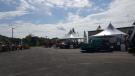The sun shone brightly over the Schmidt Equipment open house.