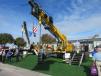 The Manitowoc booth featured a Grove GHC30 crane.