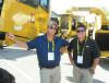 Rayco’s Jamie Stephenson (L) and Matt Beckowitz found that the company’s recent introduction of the AT71 mechanical aerial trimmer and other equipment gained a good deal of interest from utility contractors at the show.