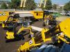 A nice array of all the newest models from JCB were on display in the ICUEE demo lot. 